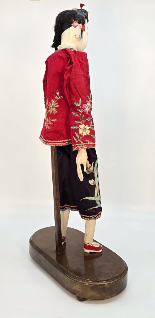 fig 3. 19th century Chinese doll from the famous Jamaica Inn Cornwall