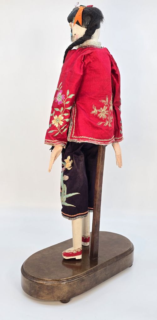 fig 4. 19th century Chinese doll from the famous Jamaica Inn Cornwall