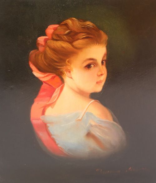 ANTIQUE RUSSIAN LACQUERED BOX HAND PAINTED WITH A PORTRAIT - ADDITIONAL PHOTO 11