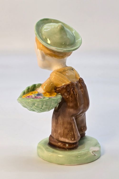 A RARE PAIR OF MABEL LUCIE ATTWELL SHELLEY PORCELAIN FIGURES C 1930 - ADDITIONAL PHOTO 11