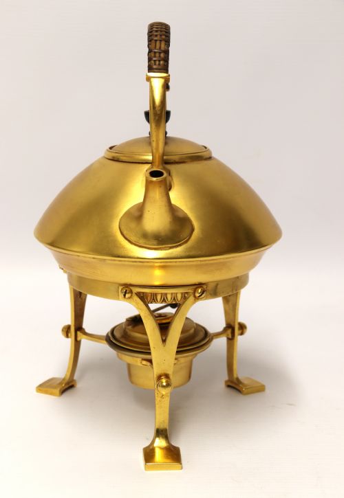 AESTHETIC MOVEMENT SPIRIT KETTLE FROM THE LATE 19TH CENTURY CIRCA 1880 - ADDITIONAL PHOTO 2