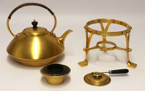AESTHETIC MOVEMENT SPIRIT KETTLE FROM THE LATE 19TH CENTURY CIRCA 1880 - ADDITIONAL PHOTO 8