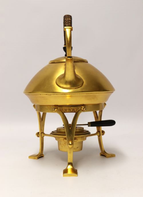 AESTHETIC MOVEMENT SPIRIT KETTLE FROM THE LATE 19TH CENTURY CIRCA 1880 - ADDITIONAL PHOTO 9