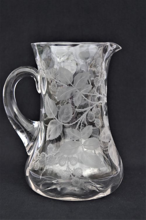 A VERY FINE STOURBRIDGE HAND WHEEL ENGRAVED GLASS VASE ENGLISH CIRCA 1890 - ADDITIONAL PHOTO 6