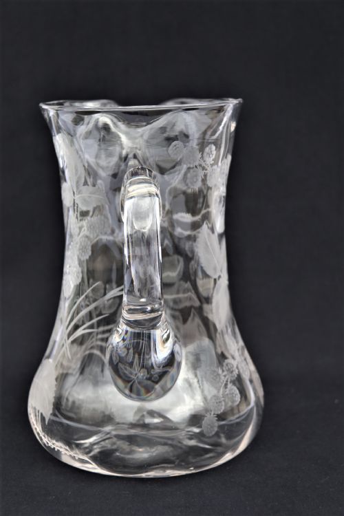 A VERY FINE STOURBRIDGE HAND WHEEL ENGRAVED GLASS VASE ENGLISH CIRCA 1890 - ADDITIONAL PHOTO 7