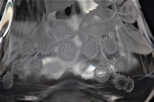A VERY FINE STOURBRIDGE HAND WHEEL ENGRAVED GLASS VASE ENGLISH CIRCA 1890 - ADDITIONAL PHOTO 14