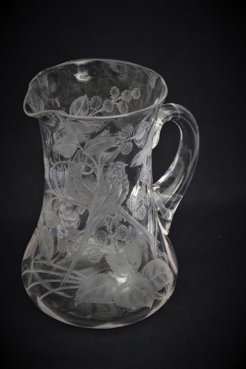 A VERY FINE STOURBRIDGE HAND WHEEL ENGRAVED GLASS VASE ENGLISH CIRCA 1890 - ADDITIONAL PHOTO 20