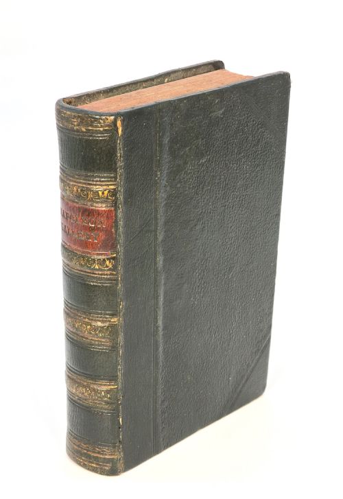 fig 1. Napoleon's Gallery, a rare 19th century leather bound book published in 1837.
