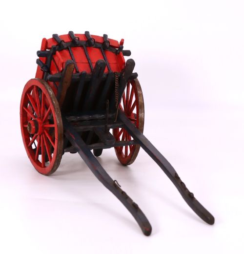 HAND MADE WOODEN SCALE MODEL OF AN 18TH CENTURY FARM CART - ADDITIONAL PHOTO 15