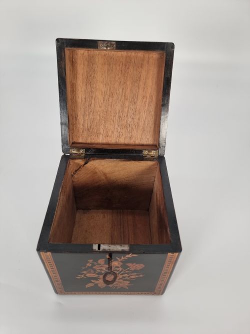 A MID 19TH CENTURY ITALIAN GRAND TOUR SORRENTO MARQUETRY BOX CIRCA 1860 - ADDITIONAL PHOTO 11