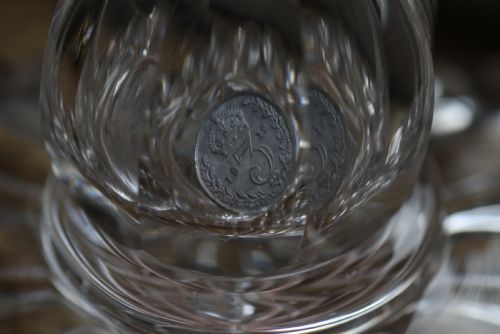 ENGLISH COMMEMORATIVE GLASS GOBLET FOR THE CORONATION OF GEORGE V 1911 VERY RARE - ADDITIONAL PHOTO 14