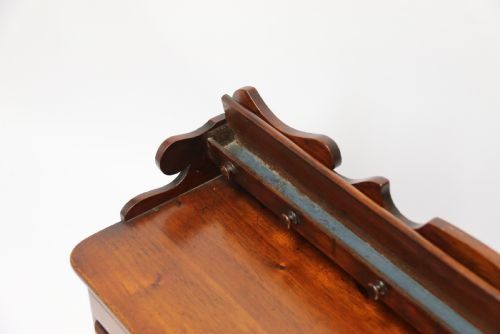 MINIATURE MAHOGANY DRESSER BASE ENGLISH CIRCA 1850 - ADDITIONAL PHOTO 13