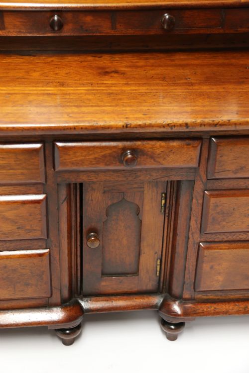 MINIATURE MAHOGANY DRESSER BASE ENGLISH CIRCA 1850 - ADDITIONAL PHOTO 18
