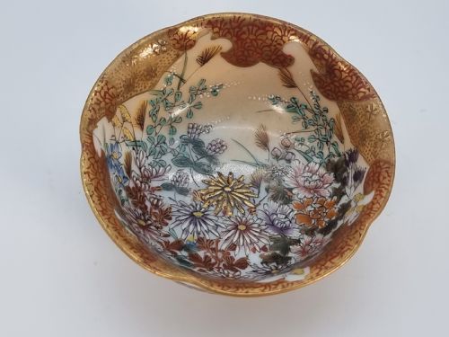 JAPANESE PORCELAIN KUTANI WARE MINIATURE BOWLS MEIJI PERIOD CIRCA 1880 - ADDITIONAL PHOTO 5
