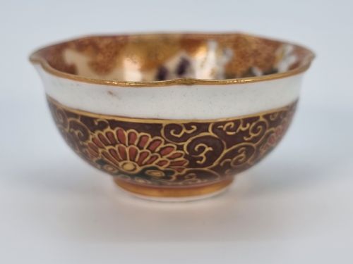 JAPANESE PORCELAIN KUTANI WARE MINIATURE BOWLS MEIJI PERIOD CIRCA 1880 - ADDITIONAL PHOTO 7