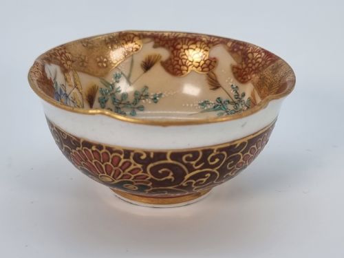 JAPANESE PORCELAIN KUTANI WARE MINIATURE BOWLS MEIJI PERIOD CIRCA 1880 - ADDITIONAL PHOTO 9