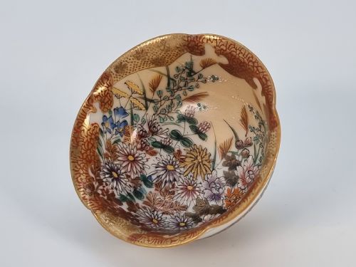 JAPANESE PORCELAIN KUTANI WARE MINIATURE BOWLS MEIJI PERIOD CIRCA 1880 - ADDITIONAL PHOTO 12