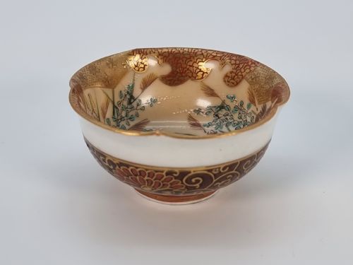 JAPANESE PORCELAIN KUTANI WARE MINIATURE BOWLS MEIJI PERIOD CIRCA 1880 - ADDITIONAL PHOTO 17