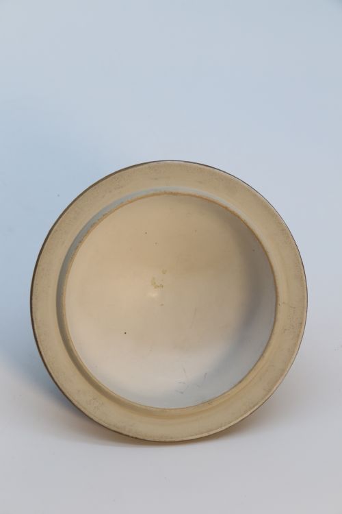 ASIAN ENAMEL AND POTTERY JAR AND COVER CIRCA 1930 - ADDITIONAL PHOTO 8