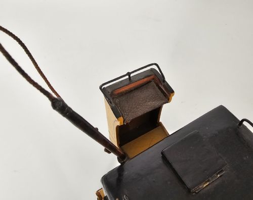 A SCALE MODEL OF A HANSON CAB FROM THE EARLY 19TH CENTURY - ADDITIONAL PHOTO 11