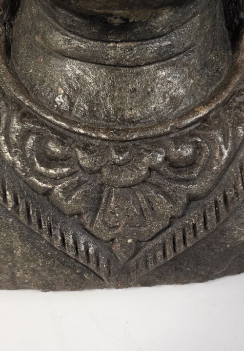 INDIAN STONE GARDEN PLANTER OR BUST RAJ PERIOD CIRCA 1920 - ADDITIONAL PHOTO 15