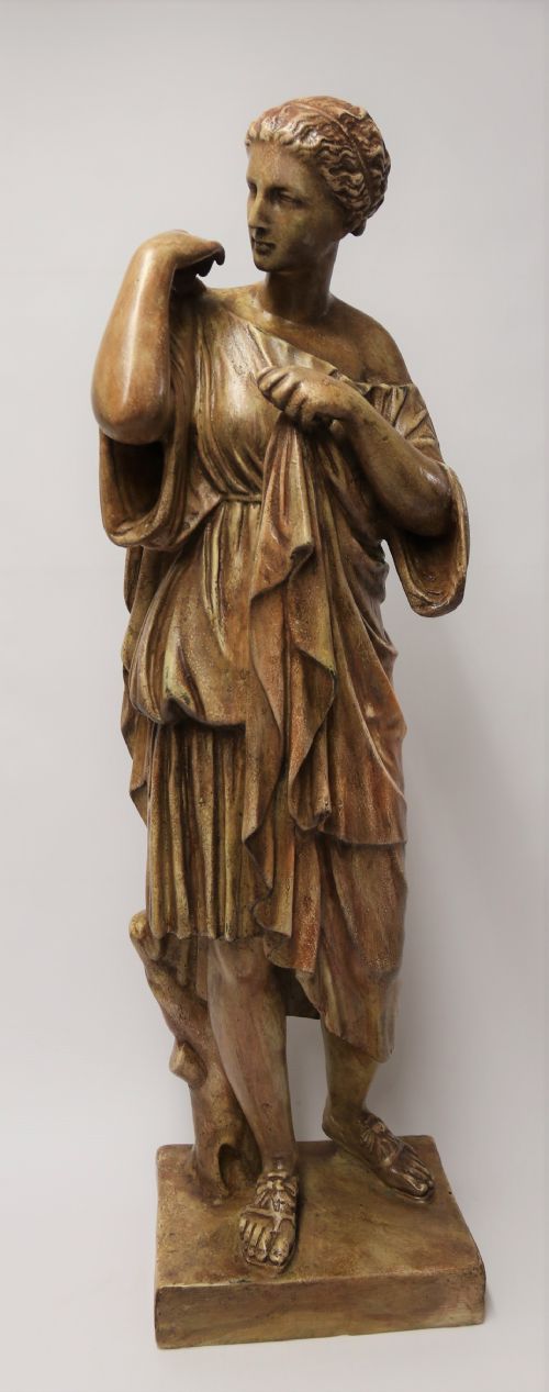 19th Century Sculpture of Diana the Huntress Circa 1870