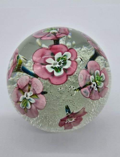A PAIR OF MURANO GLASS PAPERWEIGHTS ITALIAN CIRCA 1930 - ADDITIONAL PHOTO 4