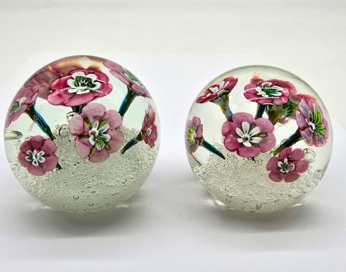 A PAIR OF MURANO GLASS PAPERWEIGHTS ITALIAN CIRCA 1930 - ADDITIONAL PHOTO 7