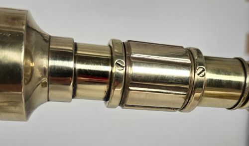 BRASS TELESCOPE WITH AN ORIGINAL FOLDING BRASS TRIPOD STAND ENGLISH CIRCA 1860 - ADDITIONAL PHOTO 11