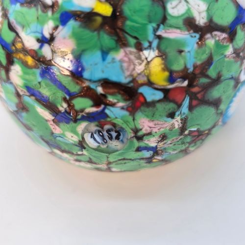 A RARE MURANO DATED GLASS PAPERWEIGHT - ADDITIONAL PHOTO 1