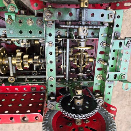 A FABULOUS 1930S MECCANO EXHIBITION MODEL OF A WOOD MANS TRUCK - ADDITIONAL PHOTO 10