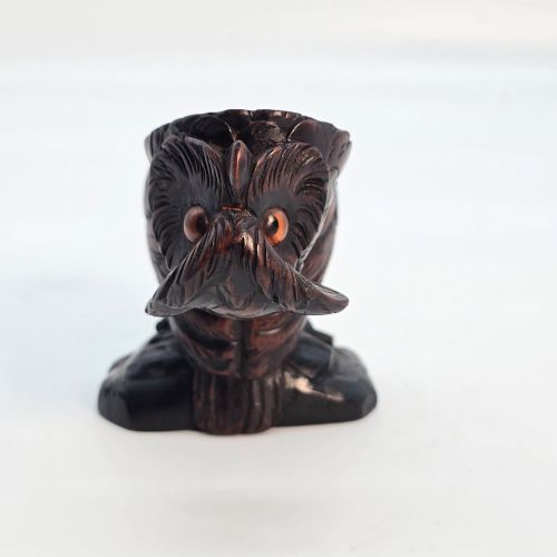 A RARE SWISSBLACK FOREST OWL MATCH HOLDER - ADDITIONAL PHOTO 8