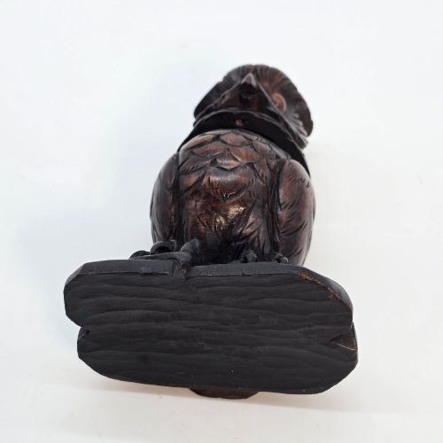 A RARE SWISSBLACK FOREST OWL MATCH HOLDER - ADDITIONAL PHOTO 11