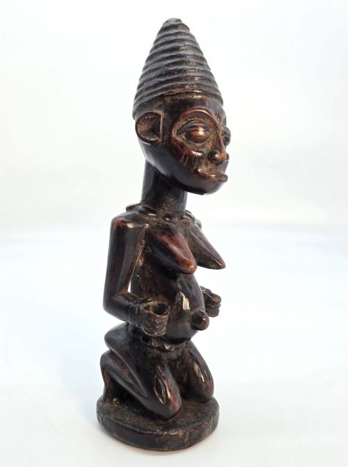 A 19th Century African Tribal Carved Fertility Figure