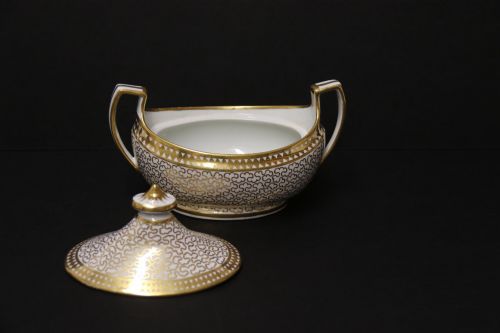 CHAMBERLAINS WORCESTER PORCELAIN SUCRIER AND COVER CIRCA 181015 - ADDITIONAL PHOTO 5