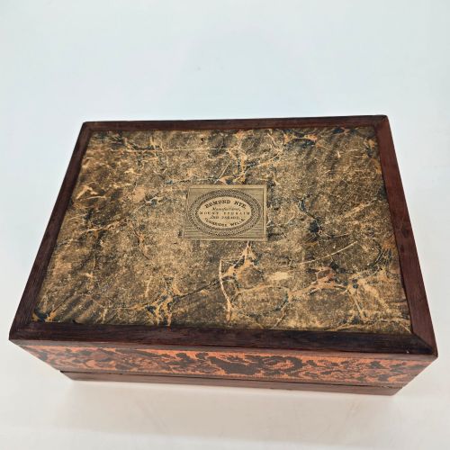 ANTIQUE ENGLISH 19TH CENTURY TUNBRIDGE WARE MARQUETRY JEWELLERY BOX BY EDMUND NYE C1870 - ADDITIONAL PHOTO 11
