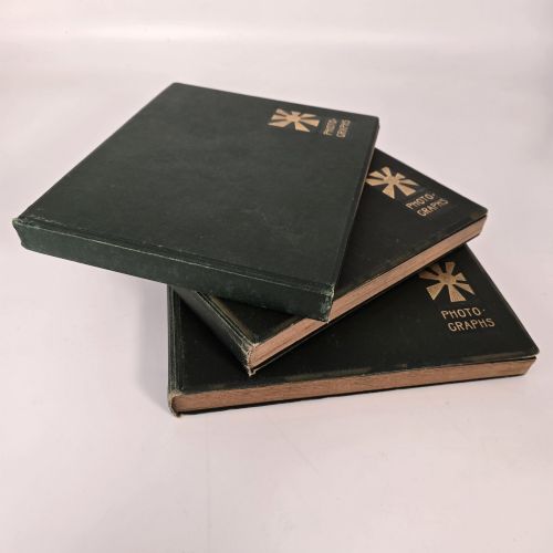 A Rare Set of Three Edwardian Photograph Albums, C.1910