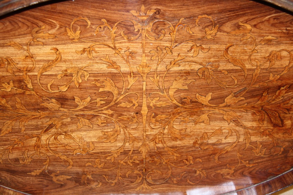 A fine George III Marquetry  Tray View II