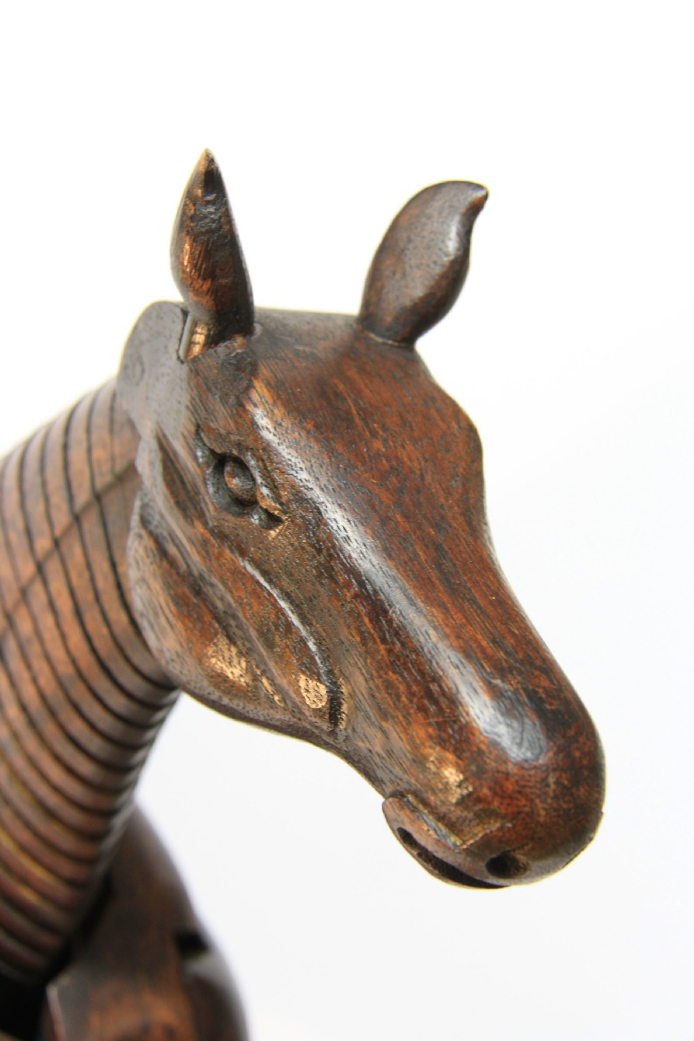 Artists Articulated mahogany Horse View III