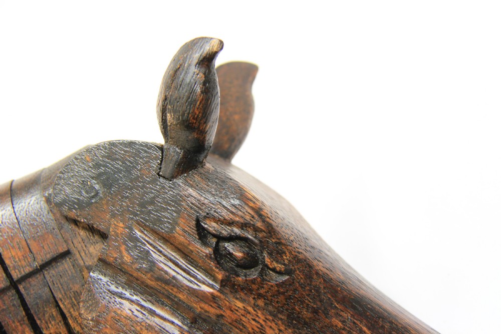 Artists Articulated mahogany Horse View XVI