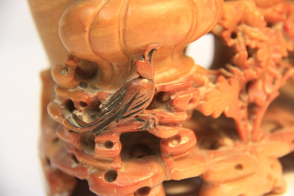 Ornate Chinese Soapstone  View II