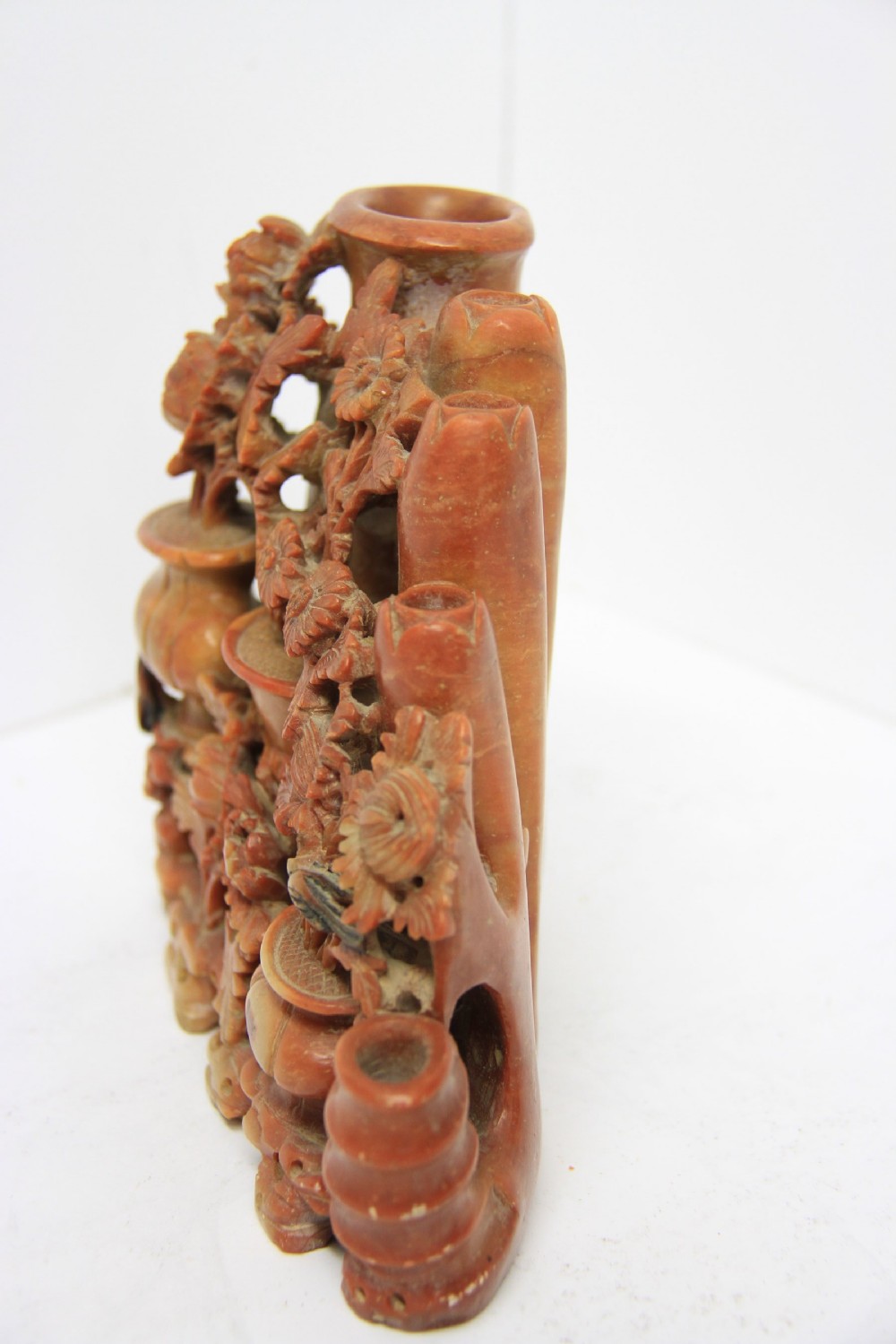 Ornate Chinese Soapstone  View IV