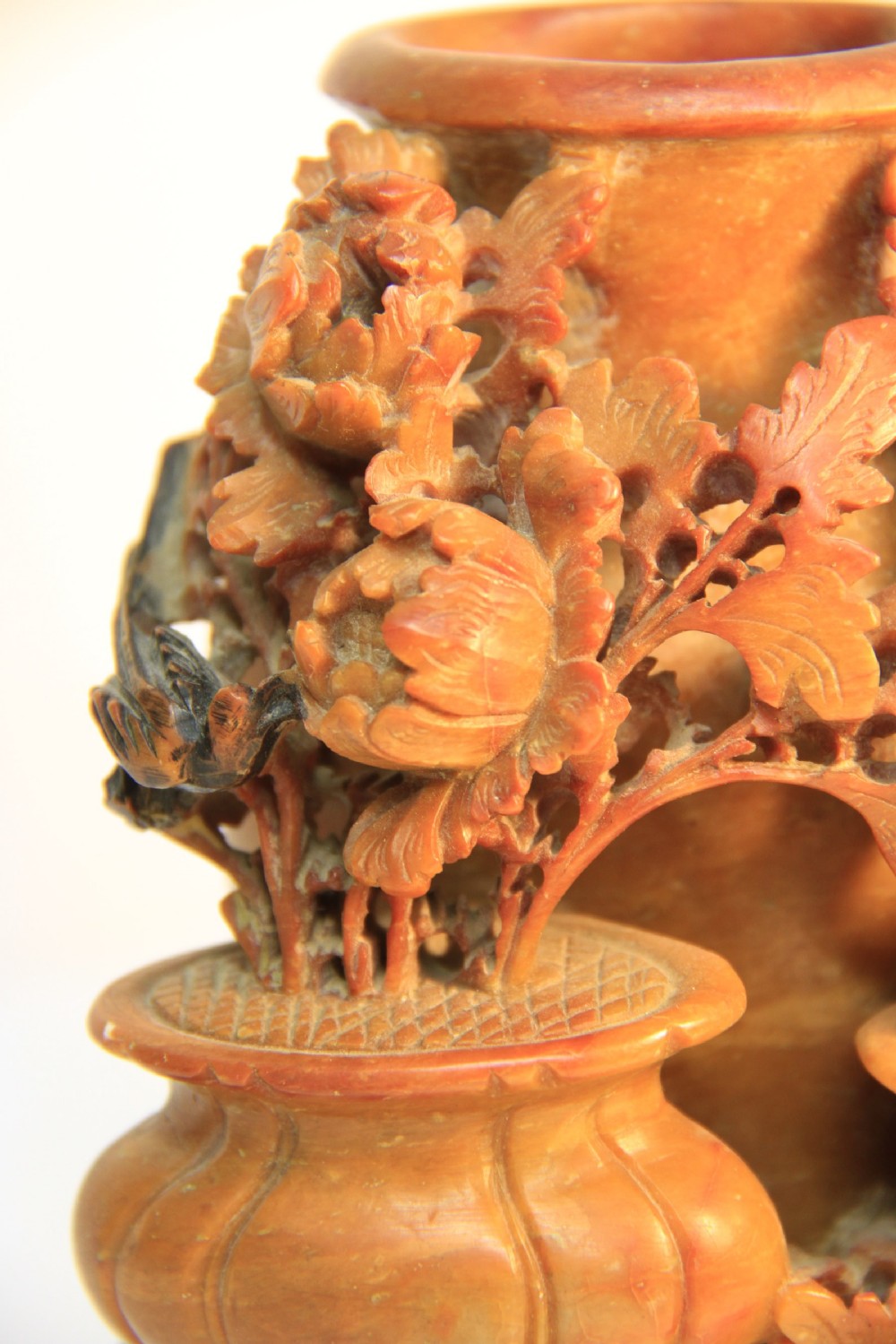Ornate Chinese Soapstone  View VII