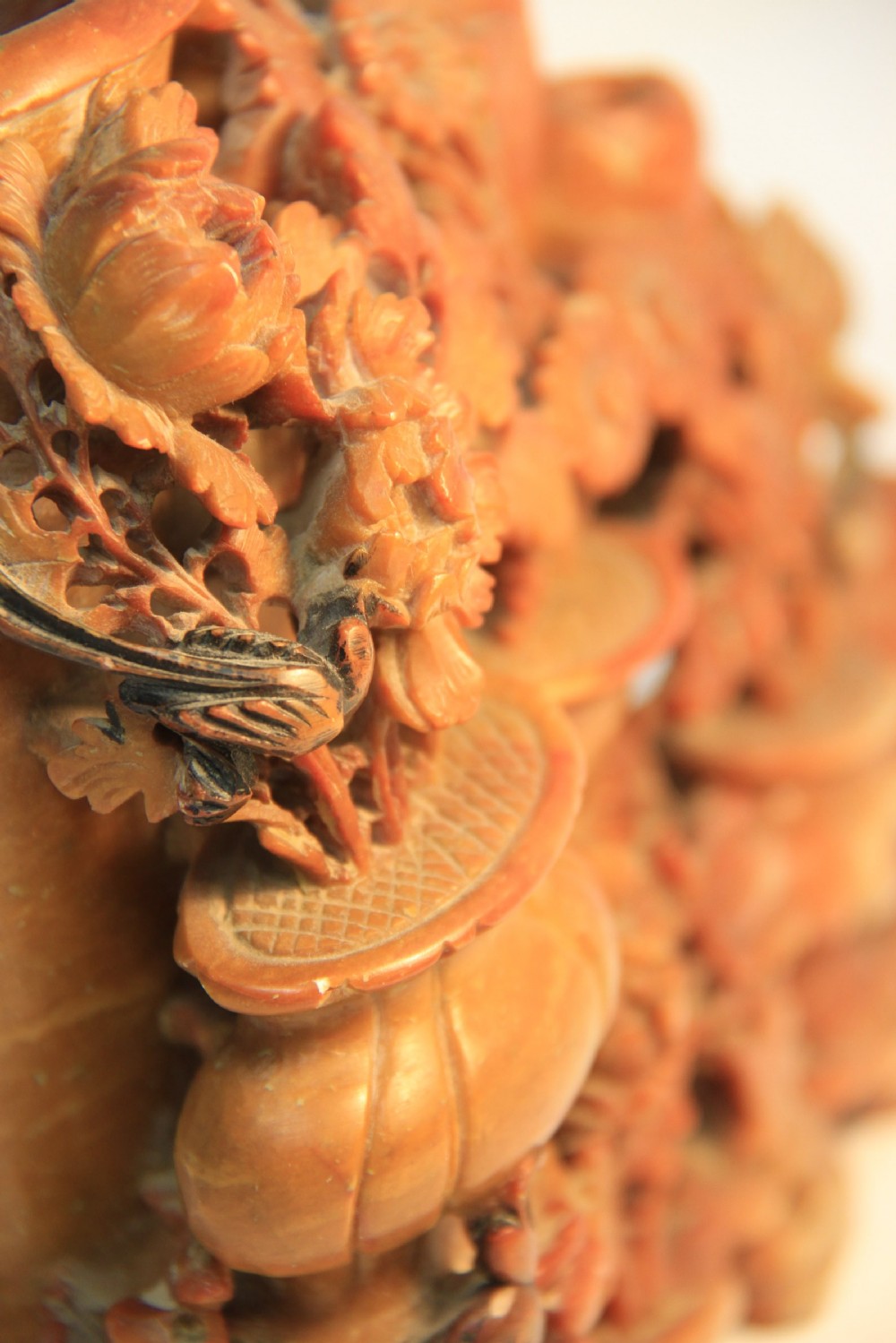 Ornate Chinese Soapstone  View X