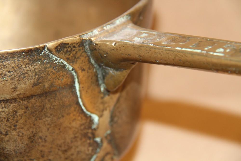 A rare early 18th century bronze Welsh Skillet View IV
