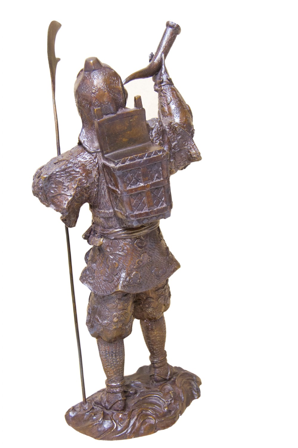 A Chinese bronze study of a Japanese Warrior View II