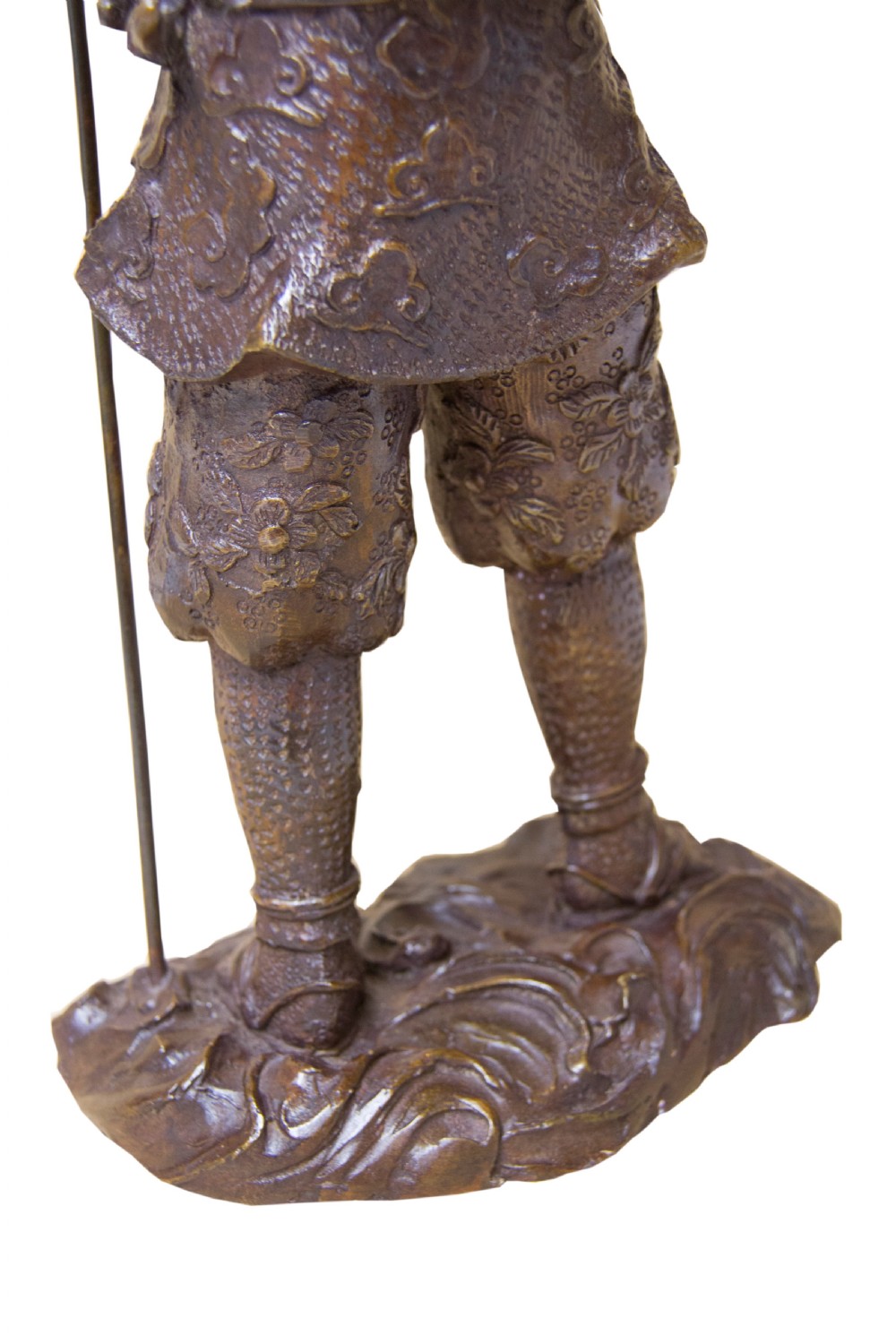 A Chinese bronze study of a Japanese Warrior View IV