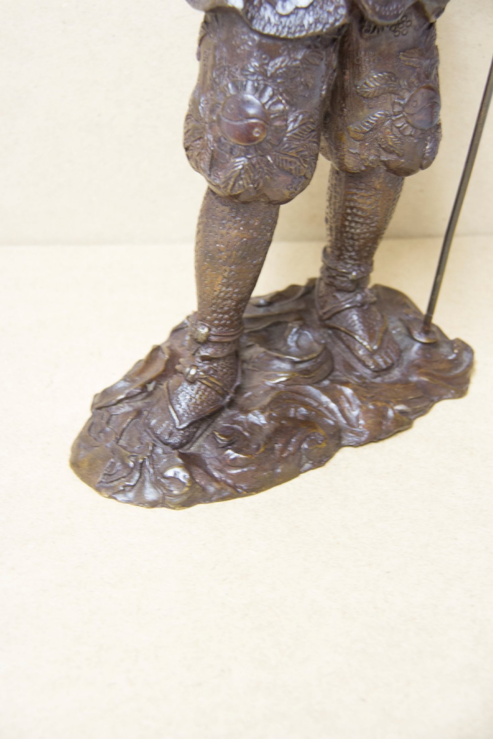A Chinese bronze study of a Japanese Warrior View VI