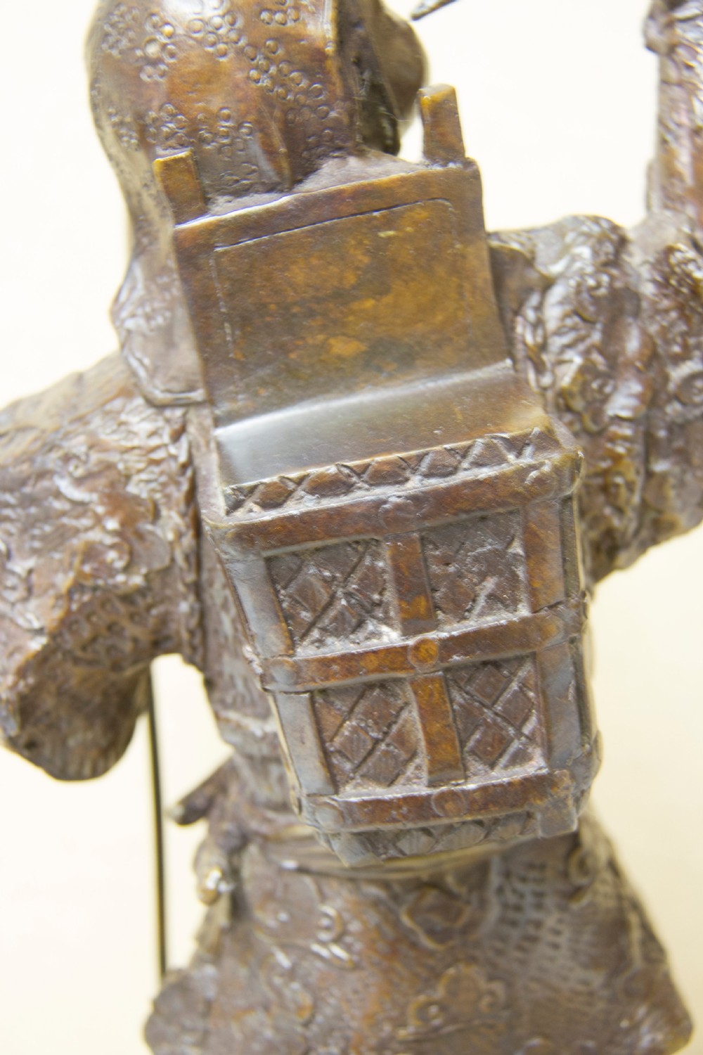 A Chinese bronze study of a Japanese Warrior View VII