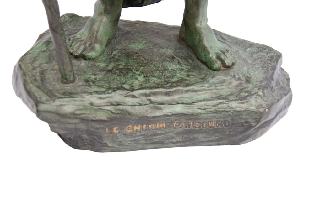 A French Bronze figure 